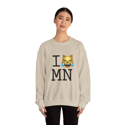 "I'm Laughing like a Cat at Minnesota" Sweatshirt