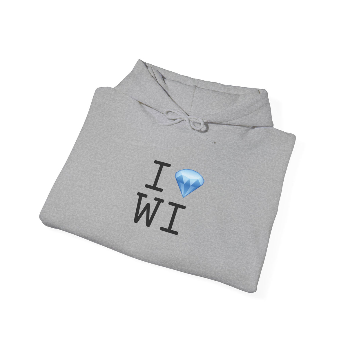 "I Diamond Wisconsin" Hoodie