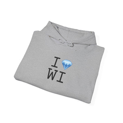 "I Diamond Wisconsin" Hoodie