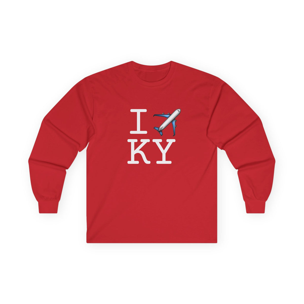 "I Fly Over Kentucky" Long Sleeve Shirt
