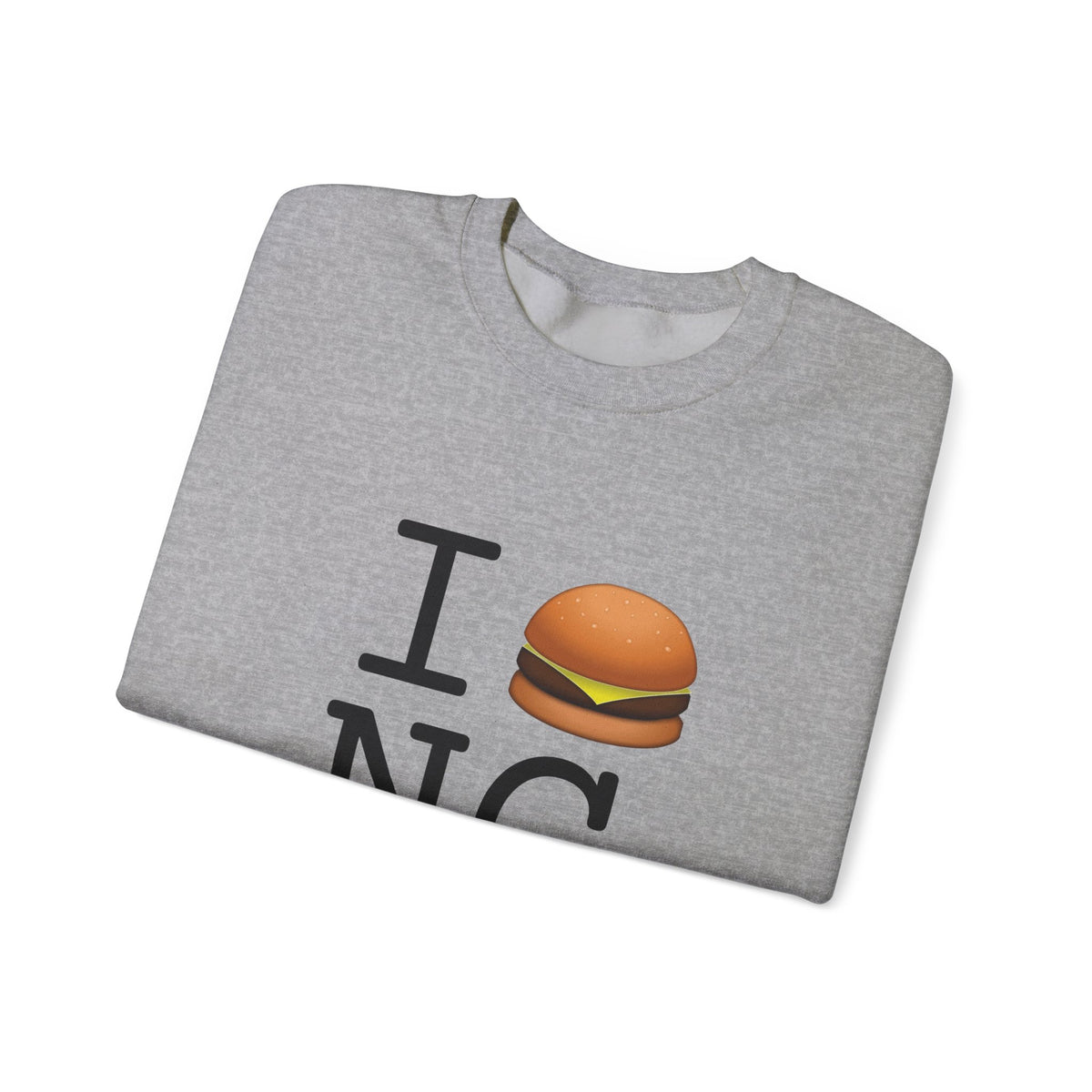 "I Cheeseburger North Carolina" Sweatshirt