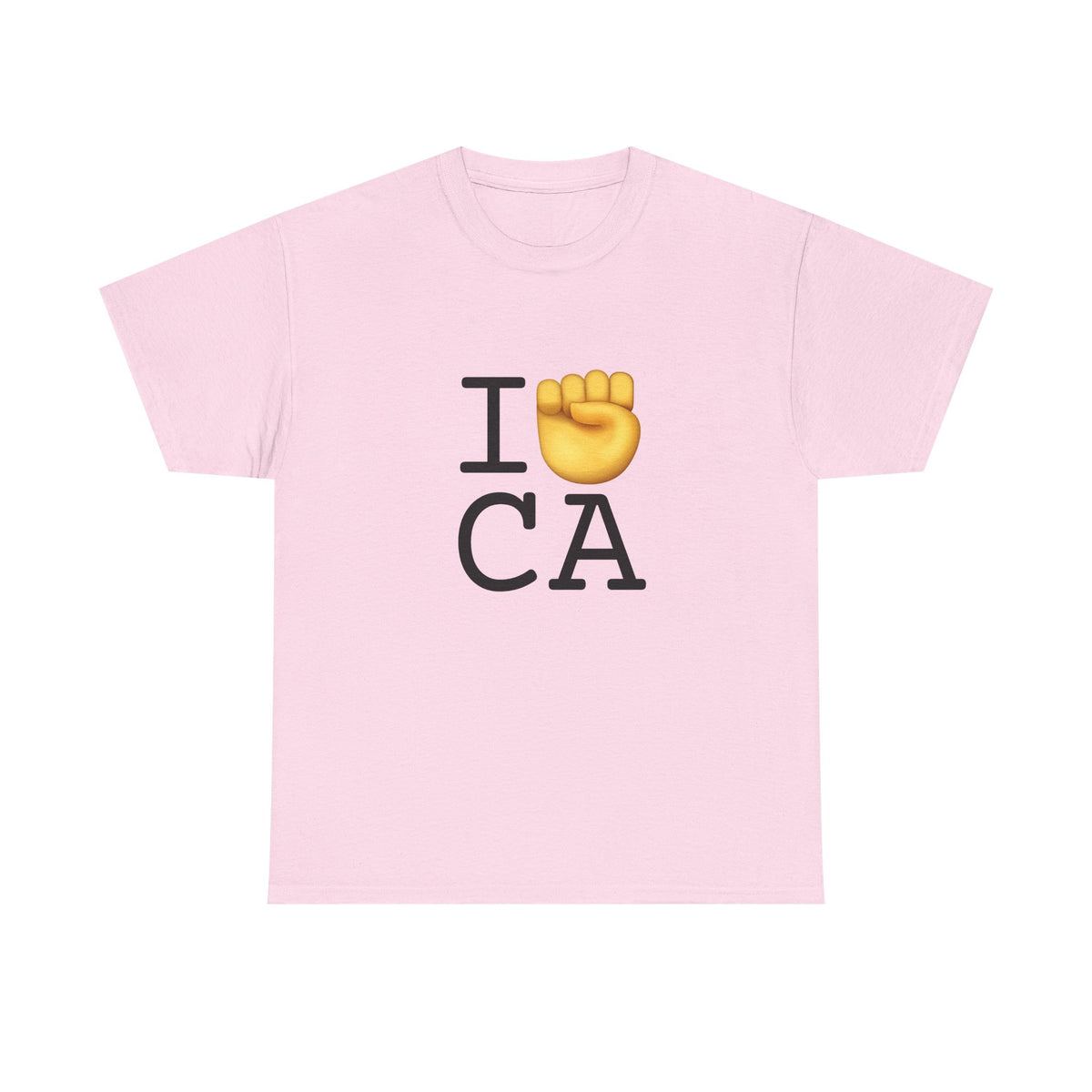 "I Raise my Fist with California" Tee