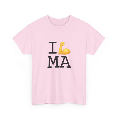 "I Flex in/on Massachusetts" Tee