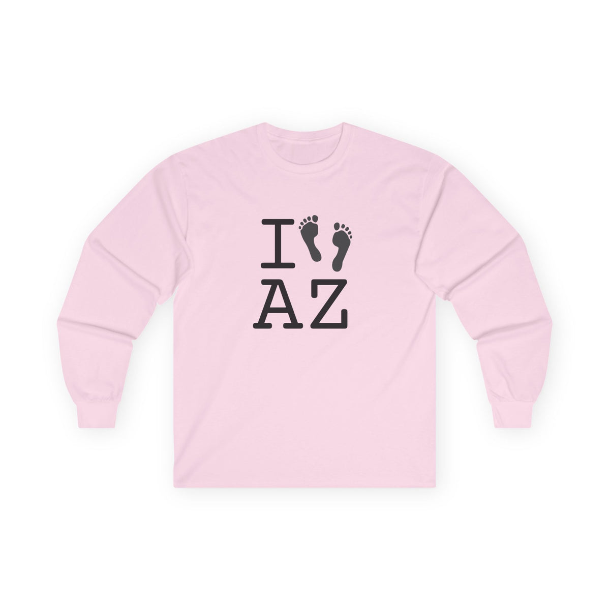 "I leave Footsteps in Arizona" Long Sleeve Shirt
