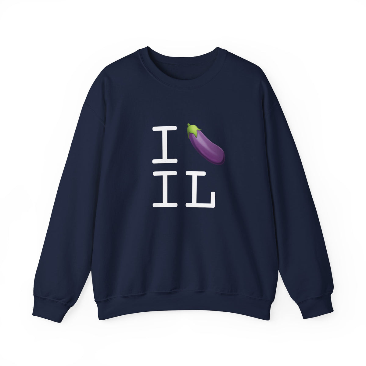 "I Eggplant Illinois" Sweatshirt