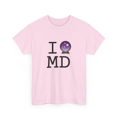 "I Predict the Future (Crystal Ball) of Maryland" Tee