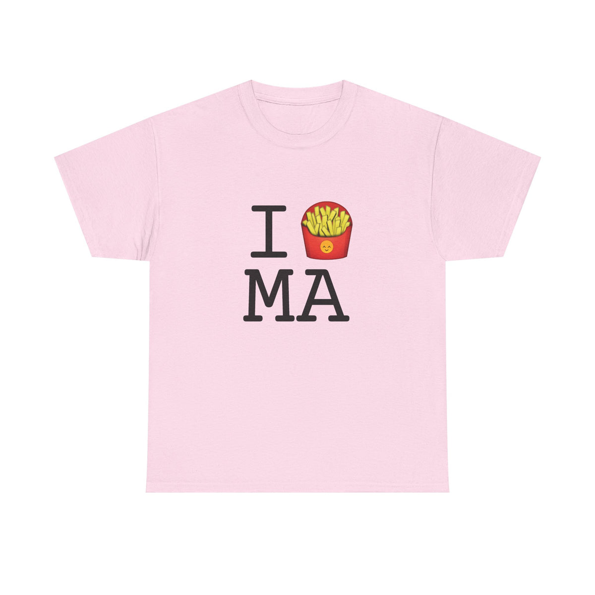 "I French Fries Massachusetts" Tee