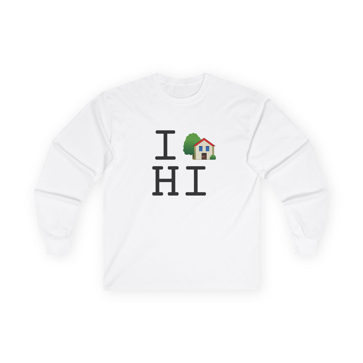 "I'm Home in Hawaii" Long Sleeve Shirt