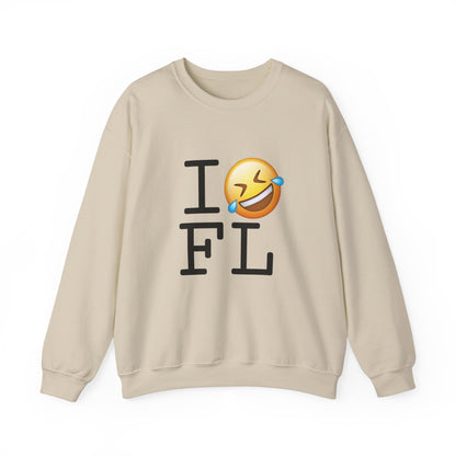 "I Laugh Hard (LMFAO) at Florida" Sweatshirt