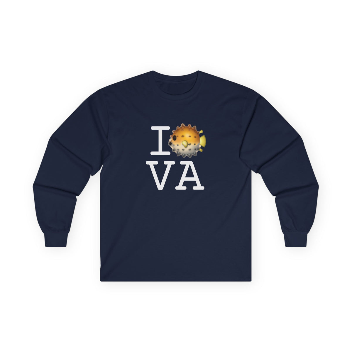 "I Blowfish in Virginia" Long Sleeve Shirt