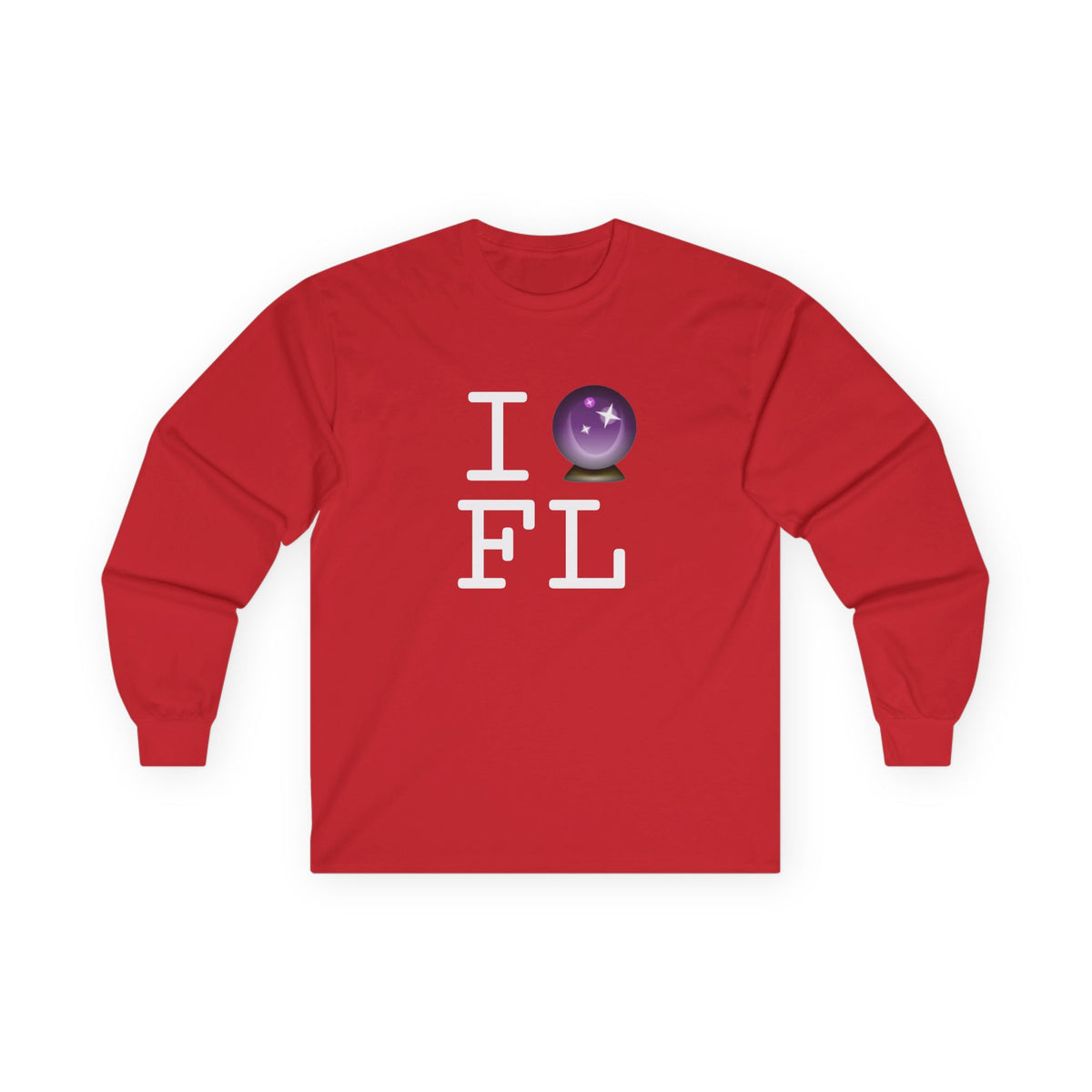"I Predict the Future (Crystal Ball) of Florida" Long Sleeve Shirt