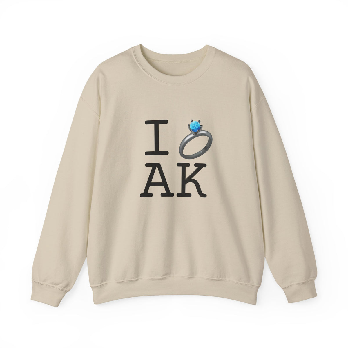 "I'm Married to (Diamond Ring) Alaska" Sweatshirt