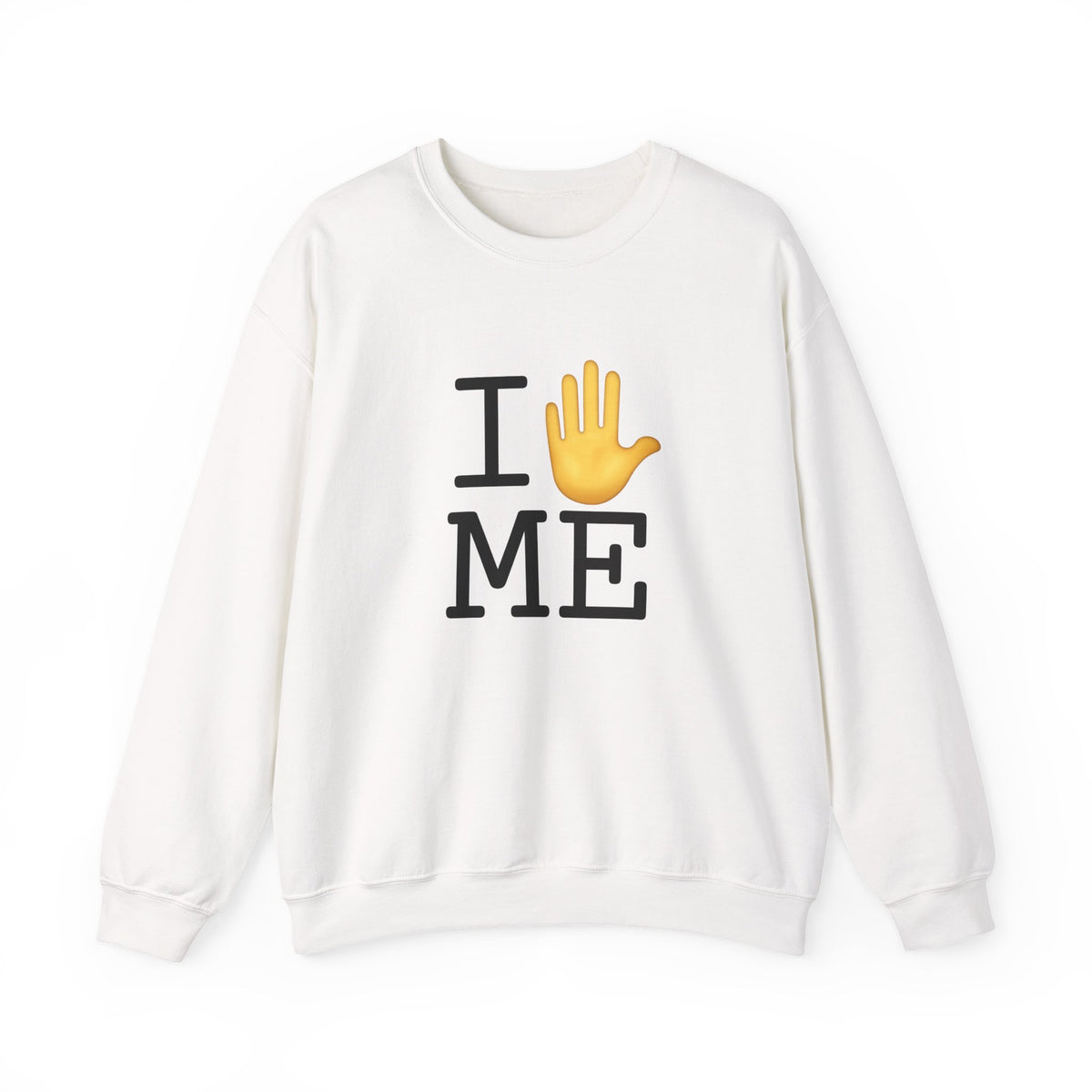 "I Stop (Raised Hand) Maine" Sweatshirt