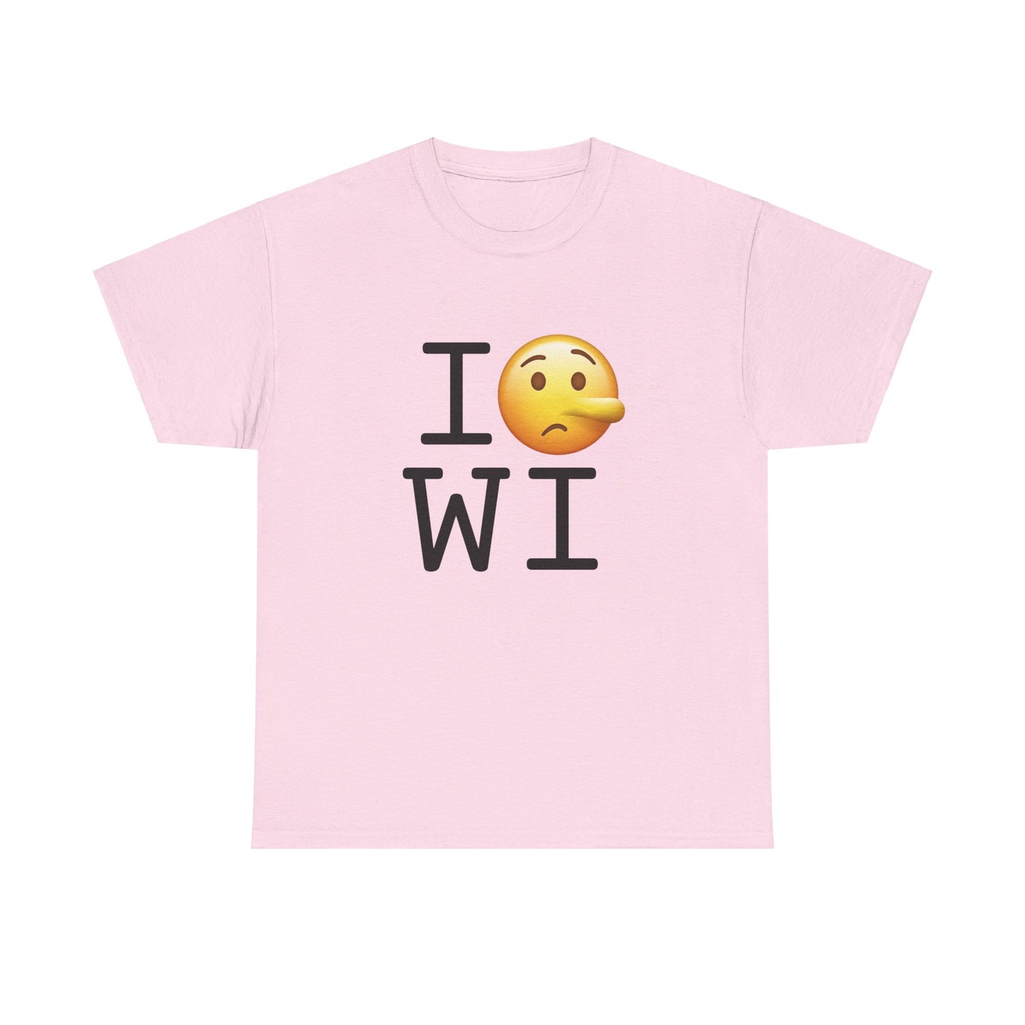 "I Lie about Wisconsin" Tee
