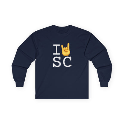 "I Rock On with South Carolina" Long Sleeve Shirt