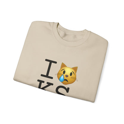 "I'm a Crying Cat about Kansas" Sweatshirt