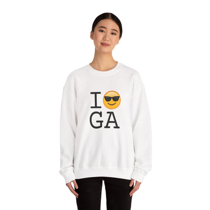 "I'm Cool with Georgia" Sweatshirt