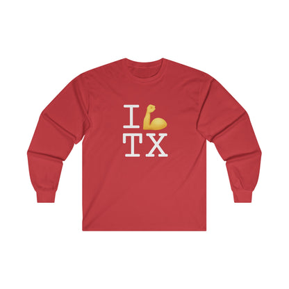 "I Flex in/on Texas" Long Sleeve Shirt