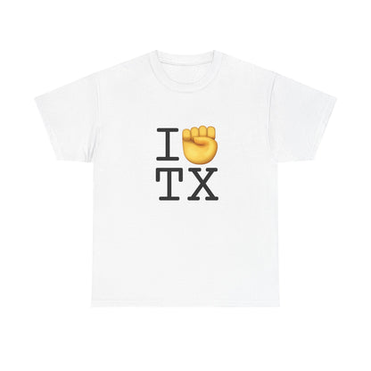 "I Raise my Fist with Texas" Tee
