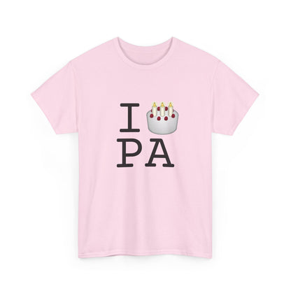 "I Birthday Cake Pennsylvania" Tee