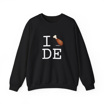 "I Chicken Drumstick Delaware" Sweatshirt