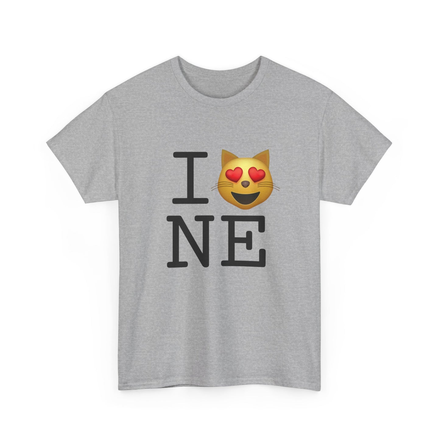 "I'm a Cat that Loves Nebraska" Tee