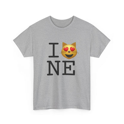 "I'm a Cat that Loves Nebraska" Tee