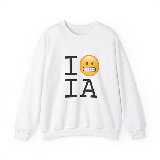 "I Grimace About Iowa" Sweatshirt