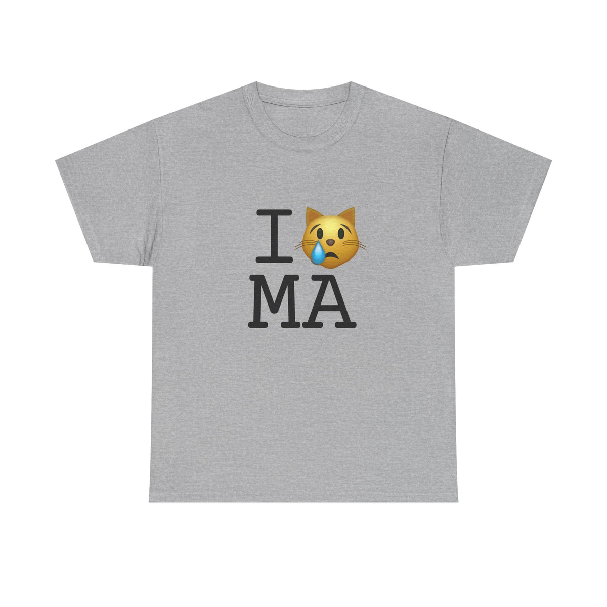 "I'm a Crying Cat about Massachusetts" Tee