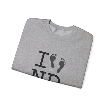 "I leave Footsteps in North Dakota" Sweatshirt