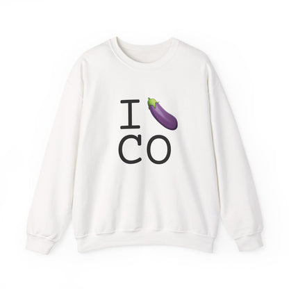 "I Eggplant Colorado" Sweatshirt