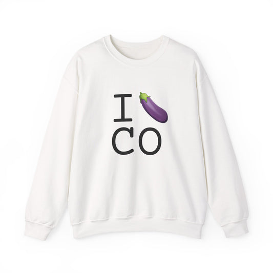 "I Eggplant Colorado" Sweatshirt
