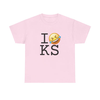 "I Laugh Hard (LMFAO) at Kansas" Tee