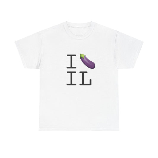 "I Eggplant Illinois" Tee