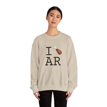 "I Chicken Drumstick Arkansas" Sweatshirt