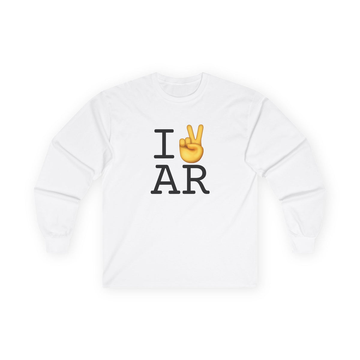 "I Show Peace to Arkansas" Long Sleeve Shirt