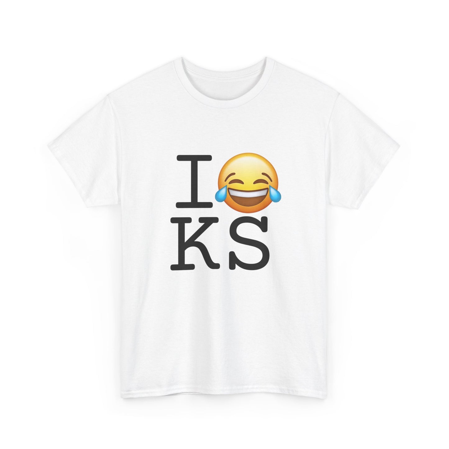 "I'm Laughing at Kansas" Tee