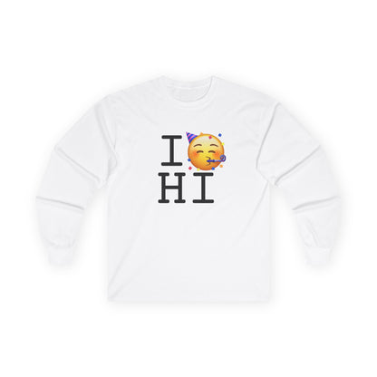 "I Celebrate Hawaii" Long Sleeve Shirt