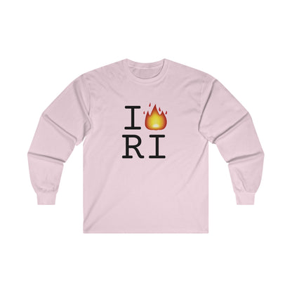 "I've got Fire for Rhode Island" Long Sleeve Shirt