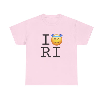 "I'm an Angel in Rhode Island" Tee