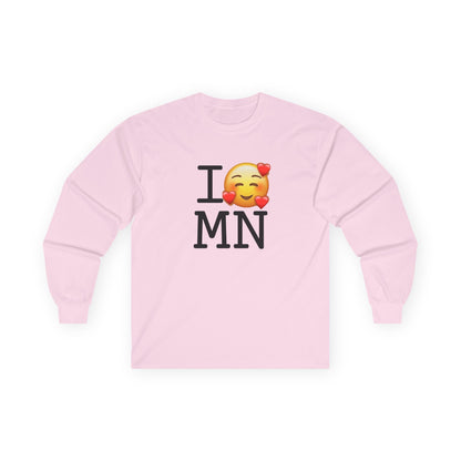 "I Adore Minnesota" Long Sleeve Shirt