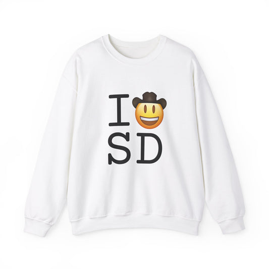 "I'm a Cowboy or Cowgirl in South Dakota" Sweatshirt
