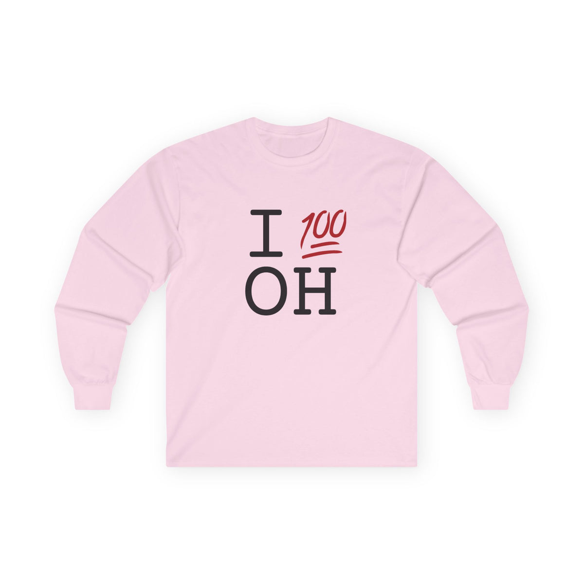 "I Keep it 100 in Ohio" Long Sleeve Shirt