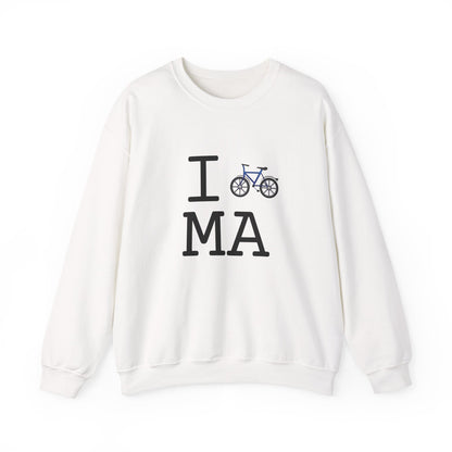 "I Bicycle Massachusetts" Sweatshirt