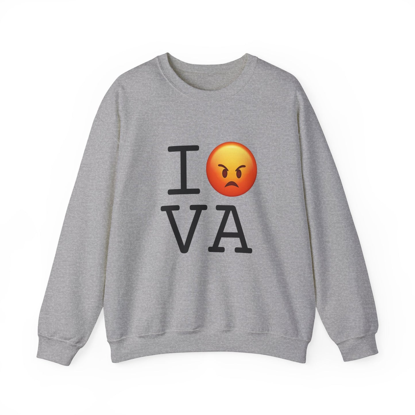 "I'm Angry about Virginia" Sweatshirt