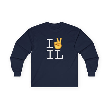 "I Show Peace to Illinois" Long Sleeve Shirt