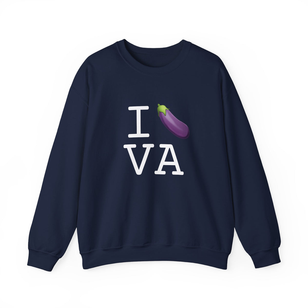 "I Eggplant Virginia" Sweatshirt