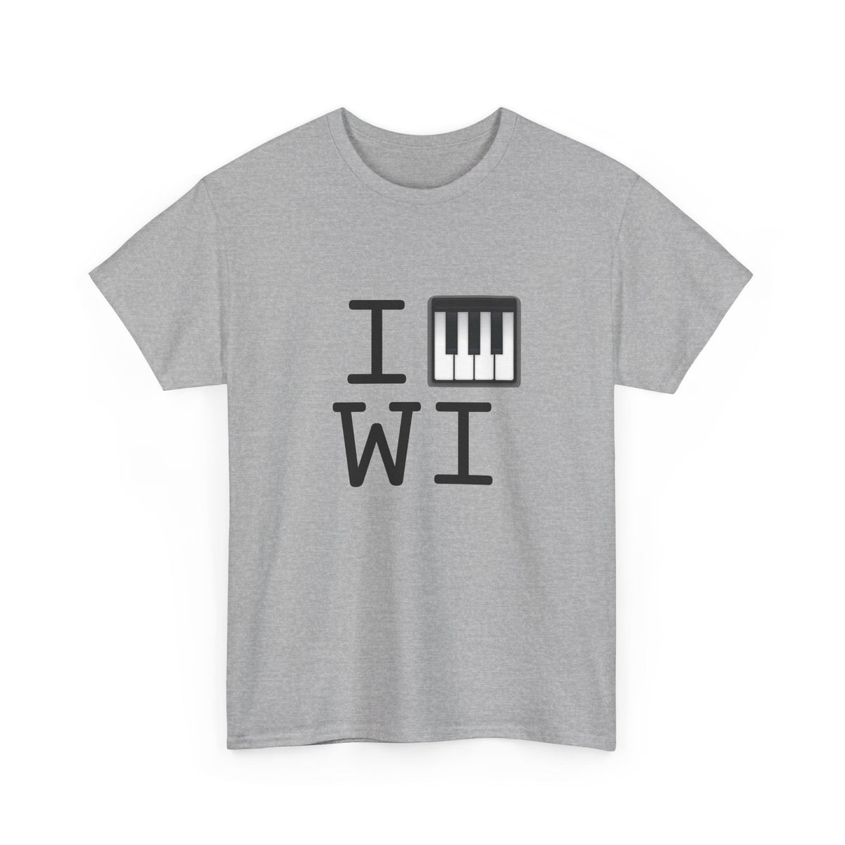 "I Piano Wisconsin" Tee