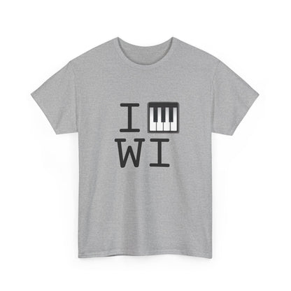 "I Piano Wisconsin" Tee