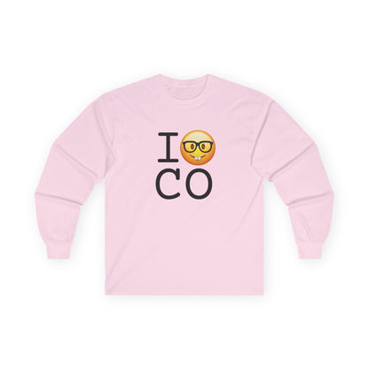 "I'm a Nerd about Colorado" Long Sleeve Shirt